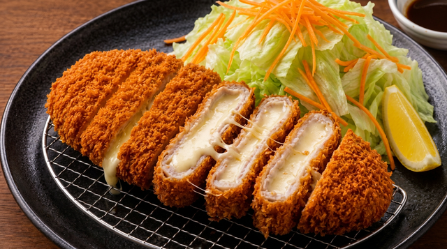 Cheese Don Katsu (Pork).